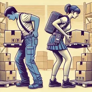 Benefits of Exoskeletons useful in logistics to reduce human fatigue