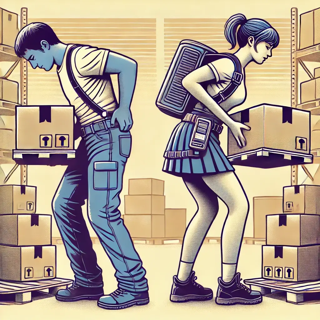 Benefits of Exoskeletons useful in logistics to reduce human fatigue