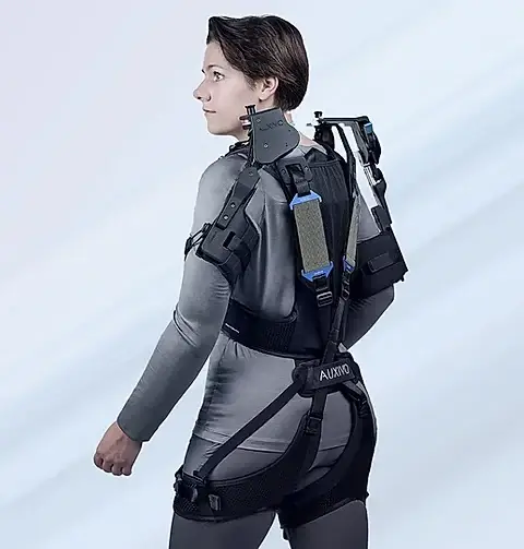 This exoskeleton for heavy work is a practical solution for industries facing physical labor challenges.