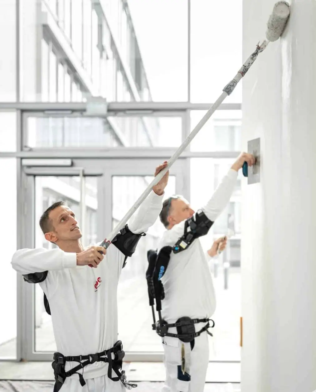 Exoskeletons for Painters and Drywall Installers