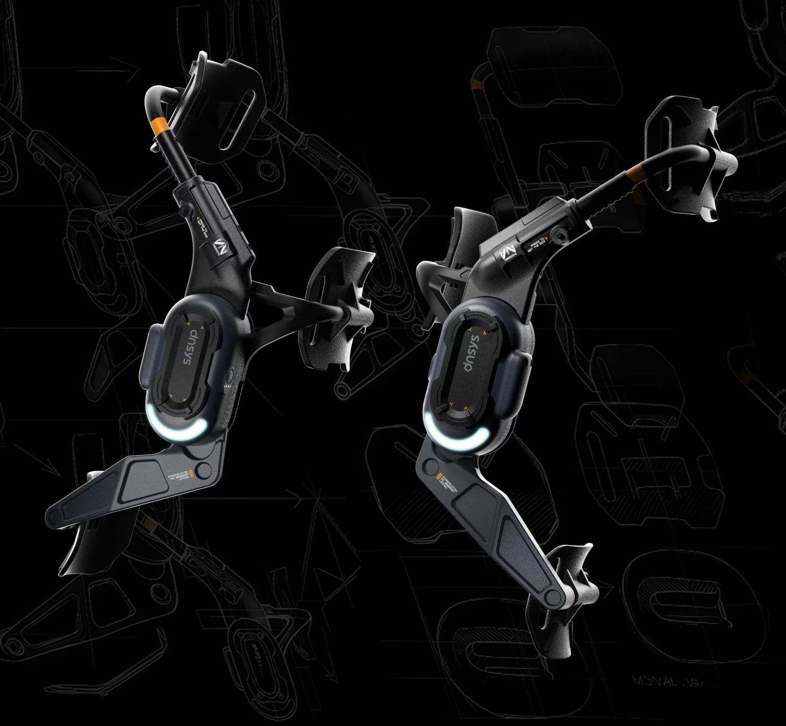 dnsys z1 the first knee exoskeleton